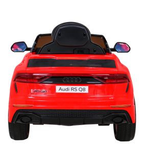 Voiture électrique 12v AudiRS Q8 Rouge - Pack Luxe