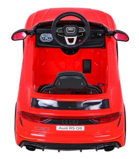 Voiture électrique 12v AudiRS Q8 Rouge - Pack Luxe