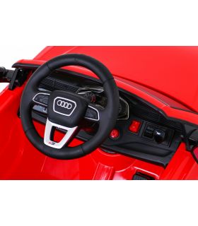 Voiture électrique 12v AudiRS Q8 Rouge - Pack Luxe