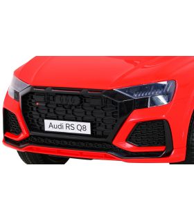 Voiture électrique 12v AudiRS Q8 Rouge - Pack Luxe