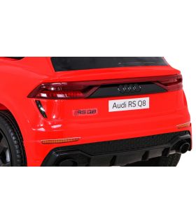 Voiture électrique 12v AudiRS Q8 Rouge - Pack Luxe
