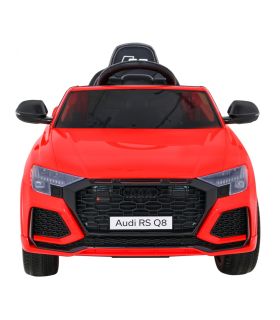 Voiture électrique 12v AudiRS Q8 Rouge - Pack Luxe