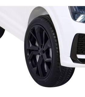Voiture électrique 12v SUV AudiRS Q8 Blanche - Pack Luxe