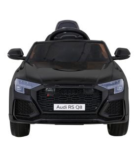 Voiture électrique enfant 12V AudiRS Q8 Noire - Pack Luxe