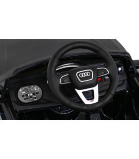 Voiture électrique enfant 12V AudiRS Q8 Noire - Pack Luxe