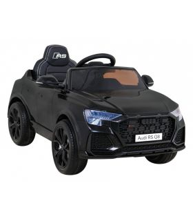 Voiture électrique enfant 12V AudiRS Q8 Noire - Pack Luxe