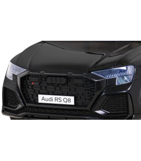 Voiture électrique enfant 12V AudiRS Q8 Noire - Pack Luxe