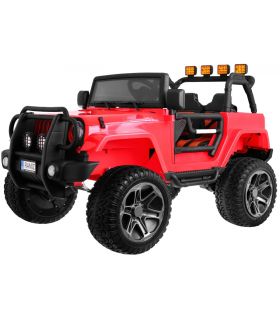 Jeep All Road Rouge - Pack Luxe - Voiture électrique enfant 2 places 24V