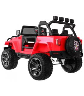 Jeep All Road Rouge - Pack Luxe - Voiture électrique enfant 2 places 24V