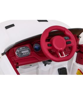 Voiture électrique 12V Style Mustang Sport GT Blanche - Pack Luxe