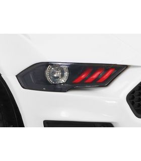 Voiture électrique 12V Style Mustang Sport GT Blanche - Pack Luxe