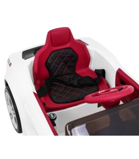 Voiture électrique 12V Style Mustang Sport GT Blanche - Pack Luxe