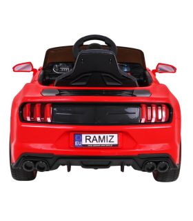 Voiture électrique 12V Style Mustang Sport GT Rouge- Pack Luxe