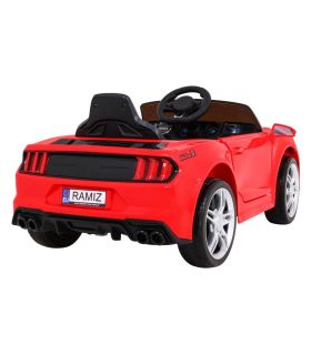 Voiture électrique 12V Style Mustang Sport GT Rouge- Pack Luxe