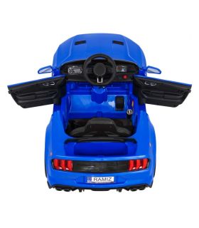 Voiture électrique 12V Style Mustang Sport GT Bleue - Pack Luxe