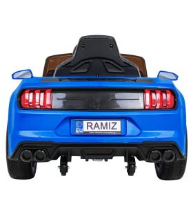 Voiture électrique 12V Style Mustang Sport GT Bleue - Pack Luxe