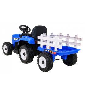 Tracteur avec remorque 12 Volts XMX611 Bleu