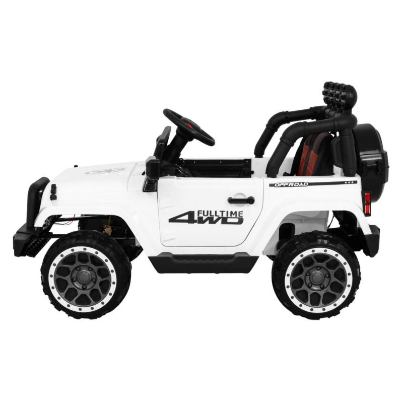 voiture électrique jeep 2 places 12V blanche - Xtratoys