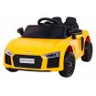 Voiture électrique 12v Audi  R8 Spyder Jaune - Pack Luxe