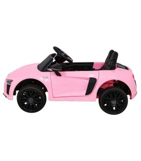 Voiture électrique 12V Audi R8 Spyder Rose - Pack Luxe