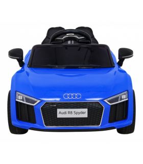 Voiture électrique 12V Audi R8 Spyder Bleu - Pack Luxe