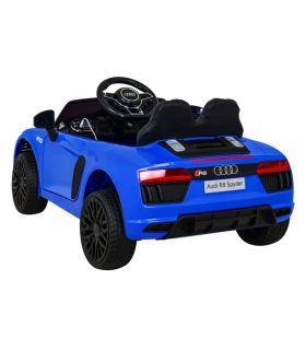 Voiture électrique 12V Audi R8 Spyder Bleu - Pack Luxe