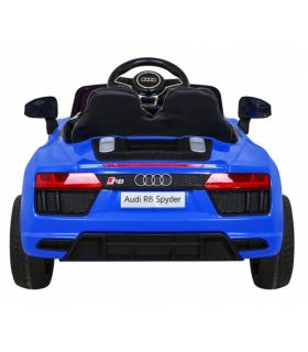 Voiture électrique 12V Audi R8 Spyder Bleu - Pack Luxe