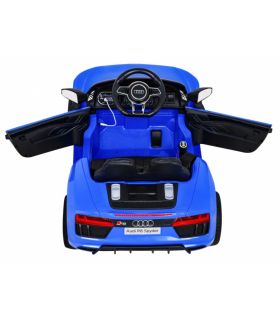 Voiture électrique 12V Audi R8 Spyder Bleu - Pack Luxe