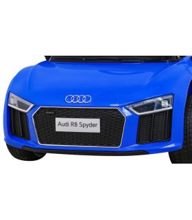 Voiture électrique 12V Audi R8 Spyder Bleu - Pack Luxe