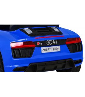 Voiture électrique 12V Audi R8 Spyder Bleu - Pack Luxe