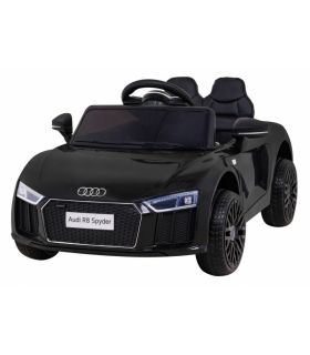 Voiture électrique 12V Audi R8 Spyder Noire - Pack Luxe