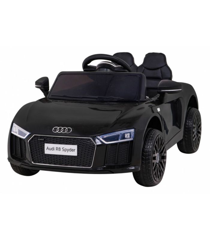 Voiture électrique 12V Audi R8 Spyder Noire - Pack Luxe