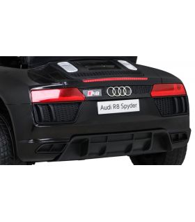 Voiture électrique 12V Audi R8 Spyder Noire - Pack Luxe