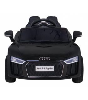Voiture électrique 12V Audi R8 Spyder Noire - Pack Luxe