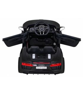 Voiture électrique 12V Audi R8 Spyder Noire - Pack Luxe