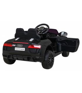 Voiture électrique 12V Audi R8 Spyder Noire - Pack Luxe