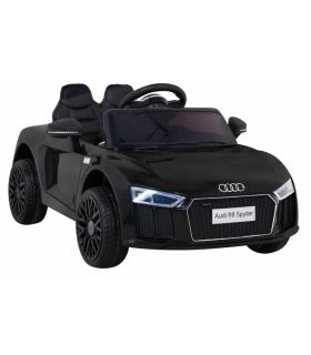 Voiture électrique 12V Audi R8 Spyder Noire - Pack Luxe