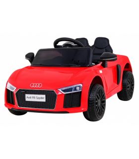 Voiture électrique 12v AudiR8 Spyder Rouge - Pack Luxe