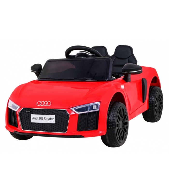 Voiture électrique 12v AudiR8 Spyder Rouge - Pack Luxe