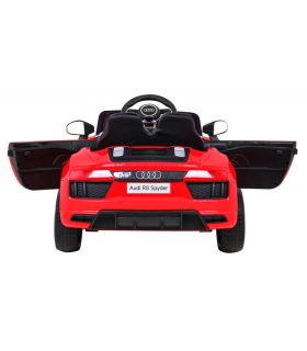 Voiture électrique 12v AudiR8 Spyder Rouge - Pack Luxe