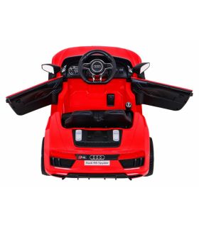Voiture électrique 12v AudiR8 Spyder Rouge - Pack Luxe