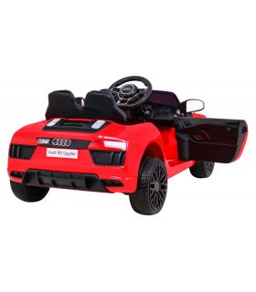 Voiture électrique 12v AudiR8 Spyder Rouge - Pack Luxe