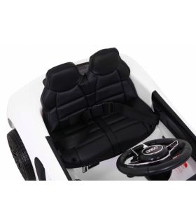 Voiture électrique 12V AudiR8 Spyder Blanche - Pack Luxe