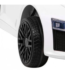 Voiture électrique 12V AudiR8 Spyder Blanche - Pack Luxe
