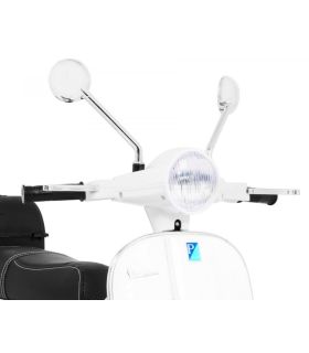 Scooter electrique enfant VESPA Blanc - Pack Luxe