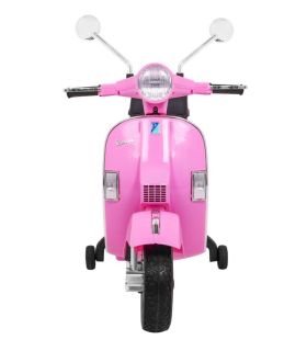 Scooter electrique 12V VESPA Rose - Pack Luxe