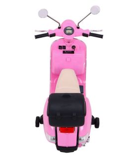 Scooter electrique 12V VESPA Rose - Pack Luxe