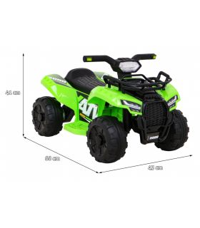 Quad électrique 6V Storm Vert