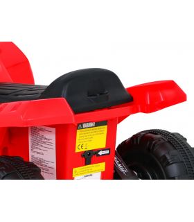 Quad électrique 6V Storm Rouge