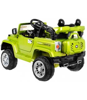 Voiture électrique enfant 12V Jeep Reback Verte